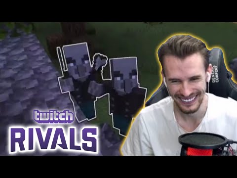 Видео: ЗАКВИЕЛЬ ПОЧТИ СПРАВЛЯЕТСЯ С РЕЙДАМИ НА TWITCH RIVALS | HERMIT RAIDERS | Нарезка ZakvielChannel