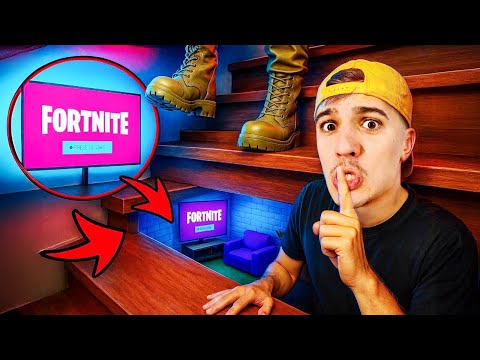 Видео: МЫ СДЕЛАЛИ ИГРОВУЮ КОМНАТУ ТАЙНО ОТ ПАПЫ!