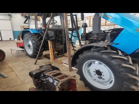 Видео: РЕМОНТ ТРАКТОРА МТЗ-82.1.ЗАГРЕМЕЛ ПРОМЕЖУТОК НА 280ЧАСАХ. РАСКАТКА ТРАКТОРА РЕМОНТ.