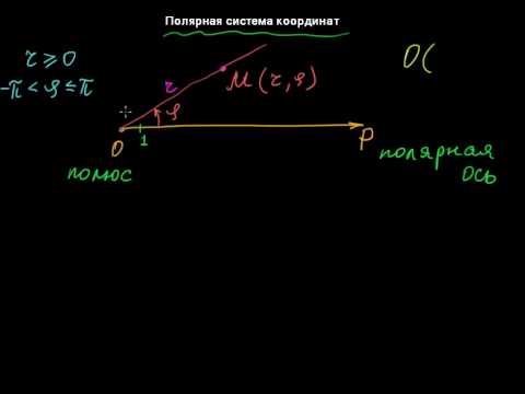Видео: §52 Полярная система координат