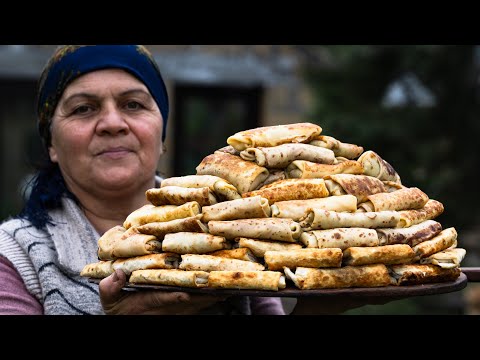 Видео: Блины с Мясом и Пикантной Начинкой | Сытное и вкусное угощение