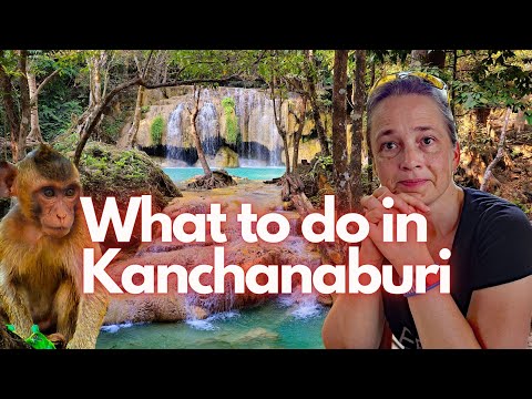 Видео: Места, которые вы ОБЯЗАТЕЛЬНО должны посетить в Канчанабури - Таиланд - Адский огонь - Эраван #Та...