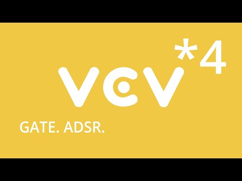Видео: VCVRack - урок 4. Анимируем звук. ADSR. GATE.