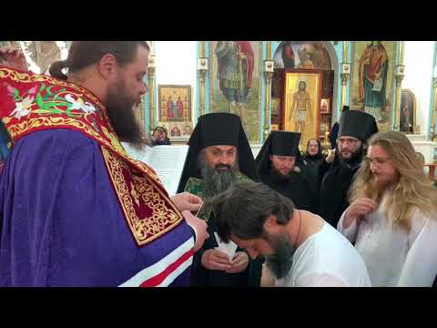 Видео: Монашеский постриг в Покровском монастыре