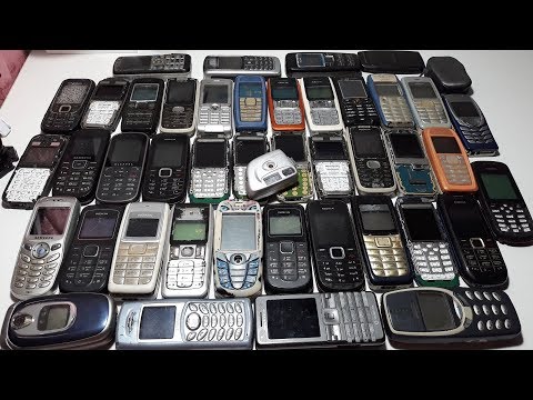 Видео: Посылка от подписчика 3 кг ретро телефонов Nokia за 3$ вот это посылон !!! 50 шт телефонов