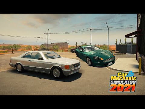 Видео: 560SEC ГОТОВ! РЕМОНТ АСТОН МАРТИНА ИЗ АЗЕРБАЙДЖАНА! | CAR MECHANIC SIMULATOR 2021!