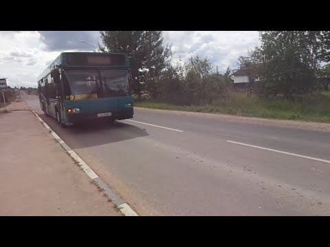 Видео: Автобус №7 (Витебск). Тулово-1 - Сельская улица.