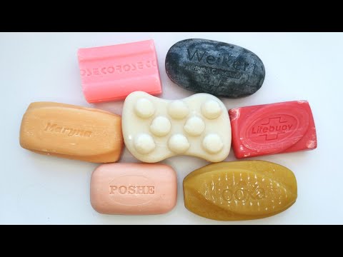 Видео: ASMR cutting soap. Satisfying video. АСМР резка мыла.