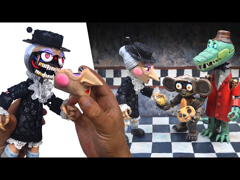 Видео: ШАПОКЛЯК - АНИМАТРОНИК в стиле FNAF (Хоррор версия Чебурашка и Крокодил Гена)