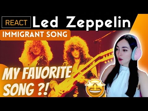 Видео: РЕАКЦИЯ НА LED ZEPPELIN - ПЕСНЯ ИММИГРАНТА