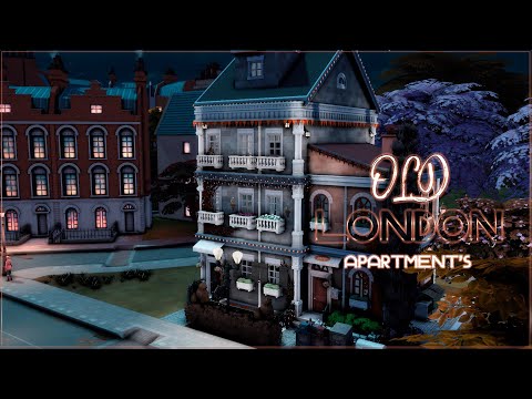 Видео: 🏢Старые апартаменты Лондона | Симс 4: Строительство | Old London Apartment | The Sims 4: Speed Build