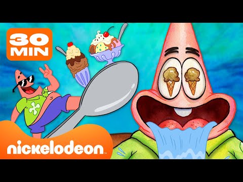 Видео: 30 МИНУТ самых смешных моментов из НОВЫХ серий "Шоу Патрика Стара"! | Nickelodeon Cyrillic