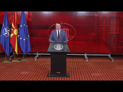 Видео: Прес-конференција на заменик претседателот на Владата и министер за транспорт Николоски