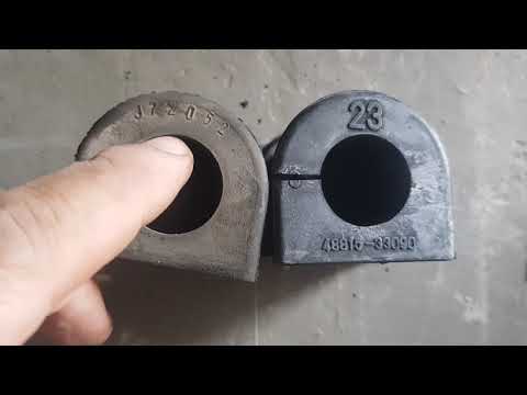 Видео: Замена втулок стабилизатора - нюансы при замене Лифан солано\620