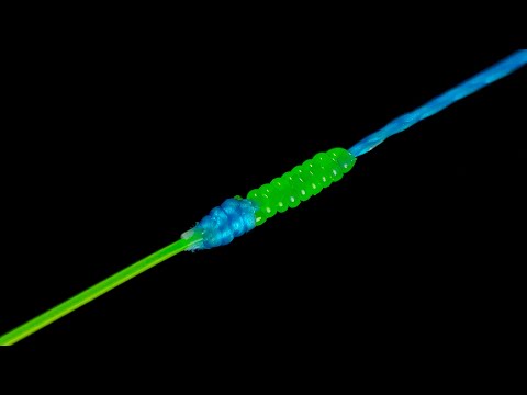 Видео: Как соединить шнур с леской крепким узлом?