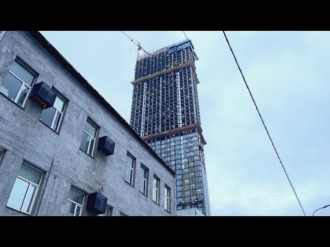 Видео: Обзор строительства ЖК Upside Towers, 04 января 2025