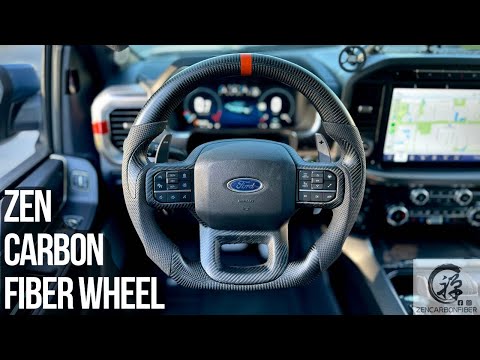 Видео: Установка рулевого колеса ZEN CARBON FIBER на мой Raptor 3-го поколения