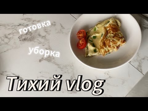 Видео: Тихий влог || Уборка || Готовка || Без слов || АСМР