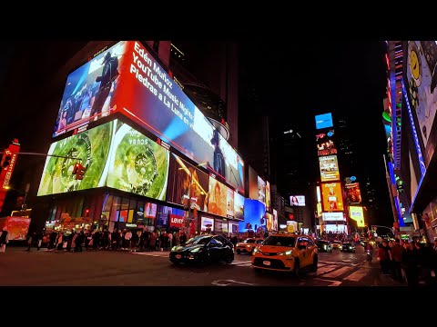 Видео: Осень в Нью-Йорке/ Прогулка по Таймс Сквер 