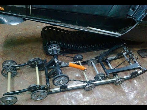 Видео: Снегоход Тайга 500. #7. Установка склиз.