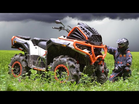Видео: Максимальный ЖИР за вменяемые деньги! Новый квадроцикл Loncin Xwolf 1000 MUD