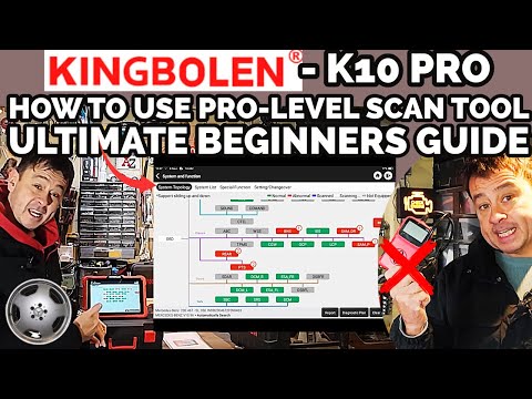 Видео: Как использовать профессиональный диагностический сканер: полное руководство для начинающих — Kin...