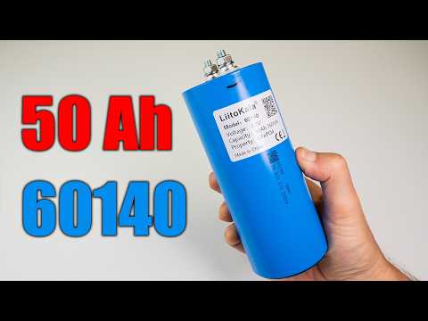 Видео: 60140 50Ah LiFePo4 LiitoKala 3.2v - тест самого большого цилиндрического аккумулятора