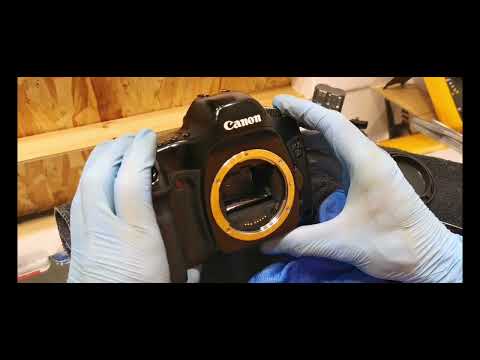 Видео: "Никогда не ремонтировался, не вскрывался". Хорошо или плохо? Чистим, чиним Canon 5D