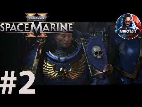 Видео: Warhammer 40,000: Space Marine 2 прохождение #2 [Без комментариев]