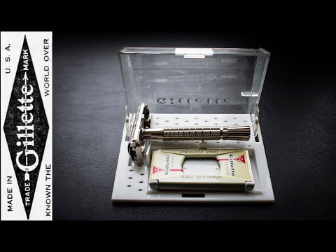 Видео: Бритвенный станок Gillette Super Speed, USA | Обзор