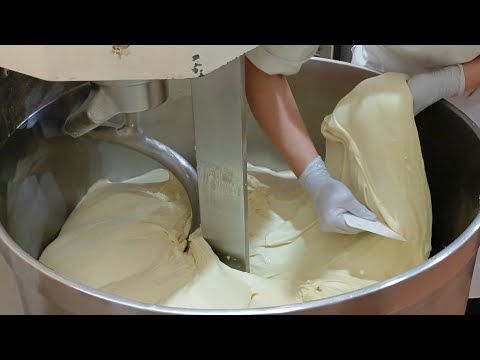 Видео: Навыки приготовления дынного хлеба (дыни)-тайваньская уличная еда