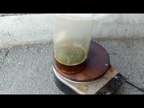 Видео: золото из светодиодов АЛС,хотелось больше.