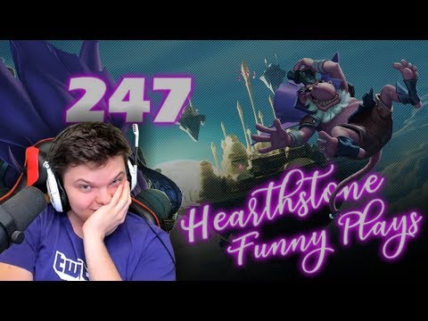 Видео: Сильвер смотрит: Hearthstone Funny Plays 247