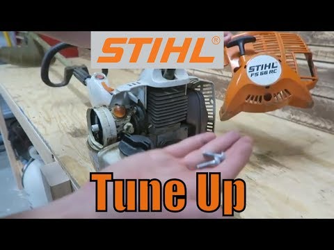 Видео: Настройка триммера Stihl FS56RC-E