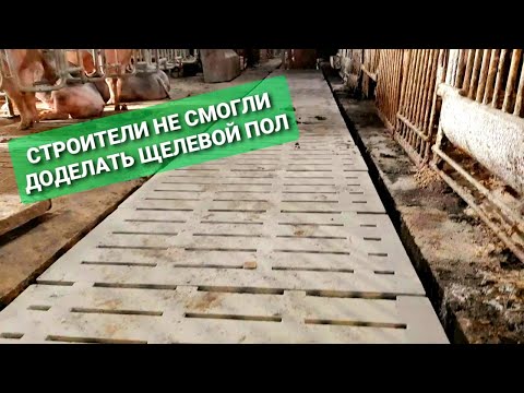 Видео: Строители не смогли доделать ЩЕЛЕВОЙ ПОЛ