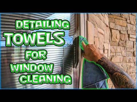 Видео: ПОЛОТЕНЦА ДЛЯ МЫТЬЯ ОКОН