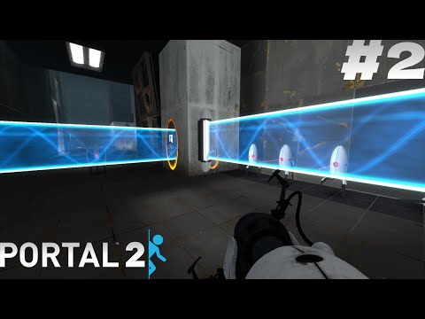 Видео: Portal 2 | Прохождение #2 | Опасные роботы