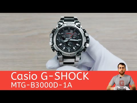 Видео: Новый премиум от G-SHOCK / Casio MTG-B3000D-1A