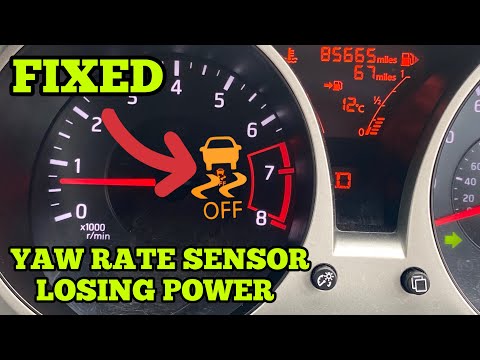 Видео: Датчик рысканья Nissan Juke Qashqai C1145. Индикатор контроля тяги. Потеря мощности. ИСПРАВЛЕНО.