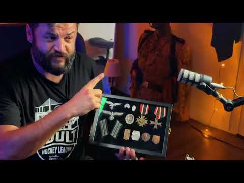 Видео: Награды СС И Вермахта захваченные американцами во второй мировой на аукционе!