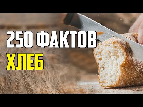 Видео: 250 ИНТЕРЕСНЫХ ФАКТОВ ПРО ХЛЕБ