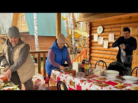Видео: Выходные на базе отдыха в кругу родных.