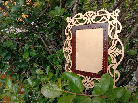 Видео: Фоторамка.Сделай сам. Выпиливание из фанеры на лобзиковом станке Jet jss 16a.