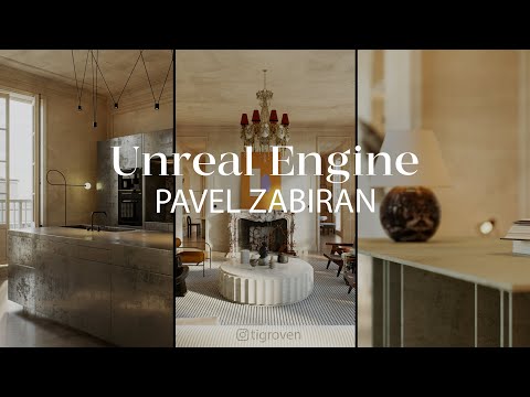 Видео: Будущее наступило! Unreal Engine 5 | Работа c нуля и отзыв ученика Павла Забирана | Интерьер в UE