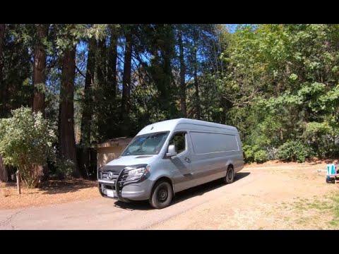 Видео: Sprinter van camping. Спринтер ван. На горячих источниках. OREGON Belknap Hot Springs. 3 дня кемпинг