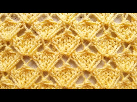 Видео: Очень милый и простой в исполнении полу ажур