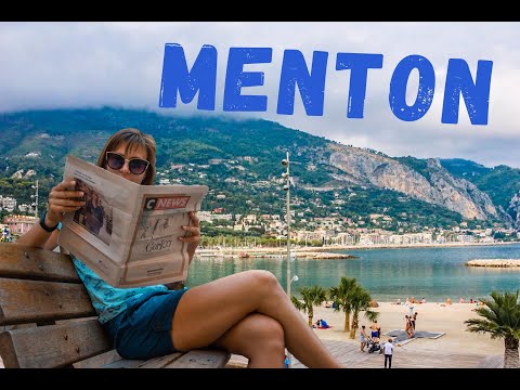 Видео: Что посмотреть в самом солнечном городе Франции. Ментон. Пляжи, старый город, сувениры.