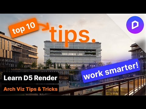 Видео: 10 советов и приемов рендеринга D5, о существовании которых вы даже не подозревали (работайте умн...