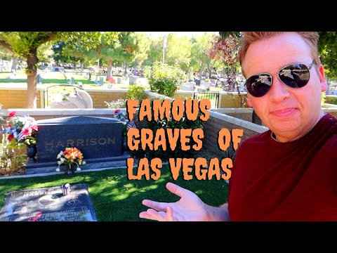 Видео: Могилы знаменитостей в Лас-Вегасе | Хэллоуин 2021