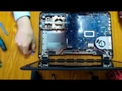 Видео: Разборка ноутбука DELL inspiron 3521